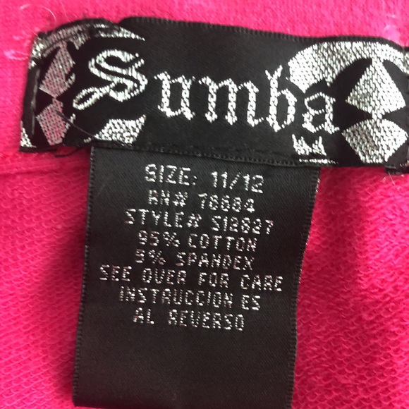 Sumba stretch shorts hot pink size 11-12. - Picture 3 of 5